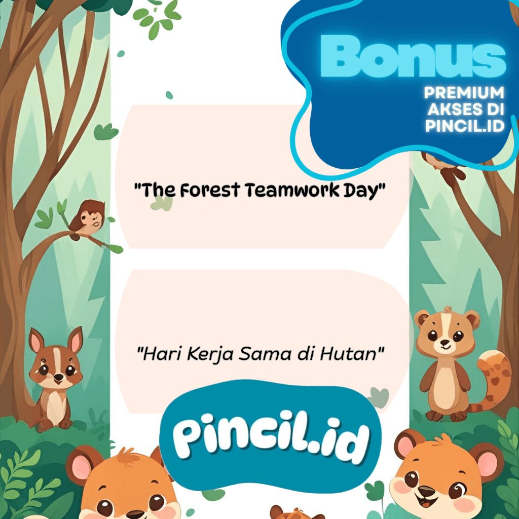 Festival Hutan Raya Buku Cerita Dwibahasa (Inggris & Indonesia)